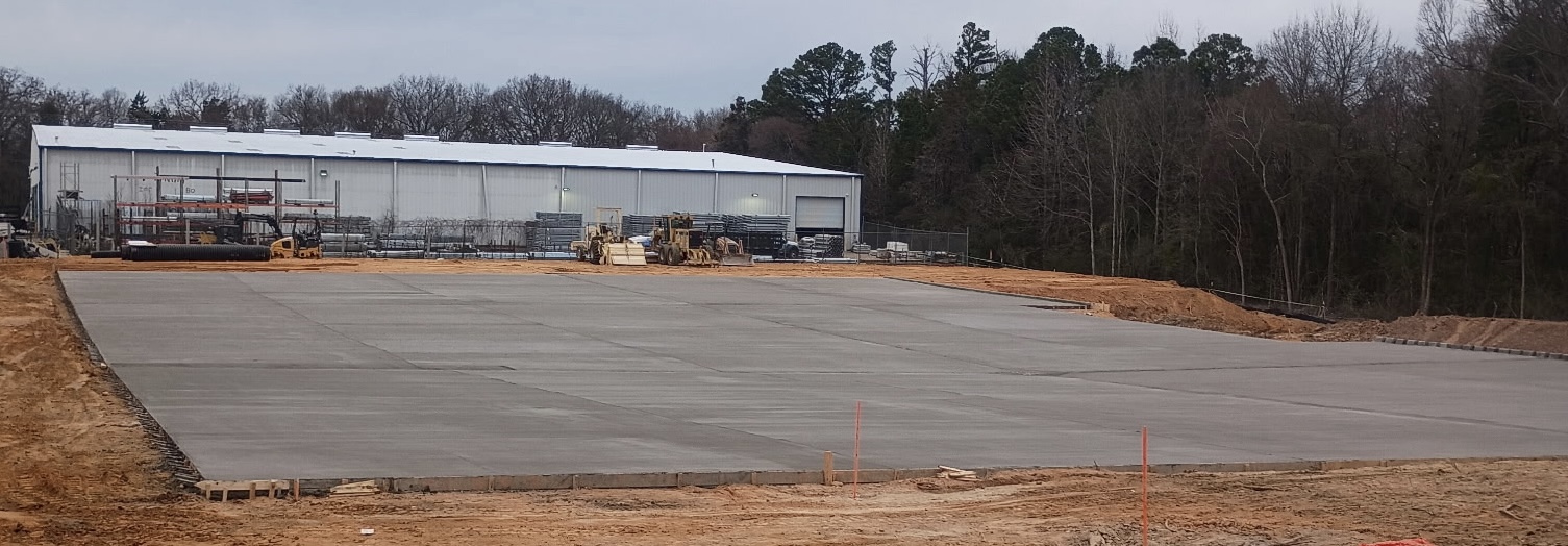 Professional concrete foundation installation by Double A Construction in Houston, TX